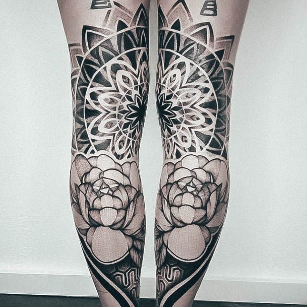 Stellar Body Art Tattoo For Girls Sacred Geometry