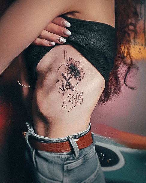 Stellar Body Art Tattoo For Girls Self Love