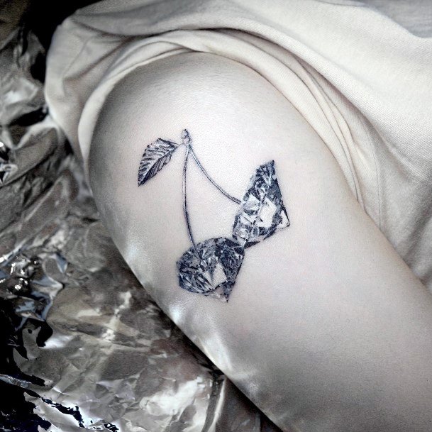 Stellar Body Art Tattoo For Girls Silver