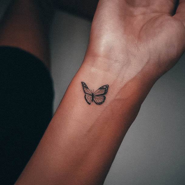 Stellar Body Art Tattoo For Girls Small Wrist