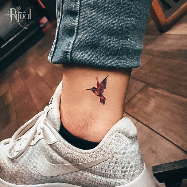 Stellar Body Art Tattoo For Girls Tiny Leg