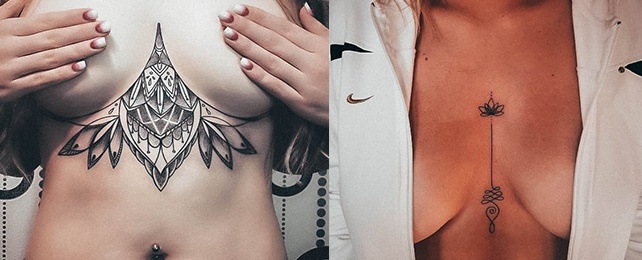 Top 120 Best Sternum Tattoos For Women – Breastbone Design Ideas