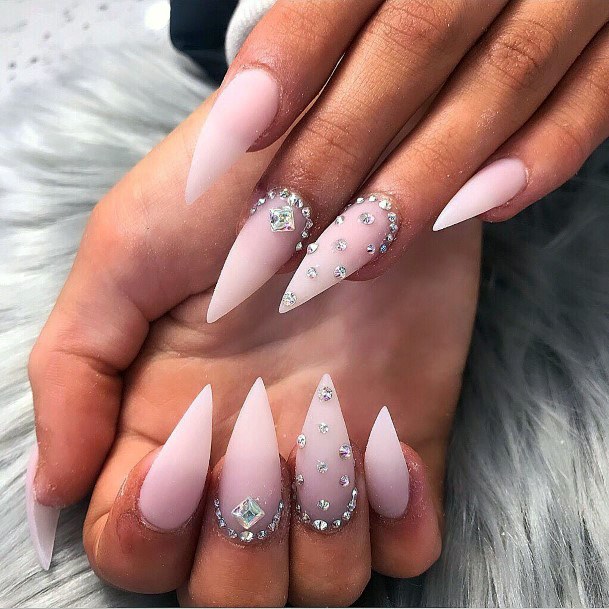 Top 50 Best Transparent Nails For Women - Glossy See Through Designs