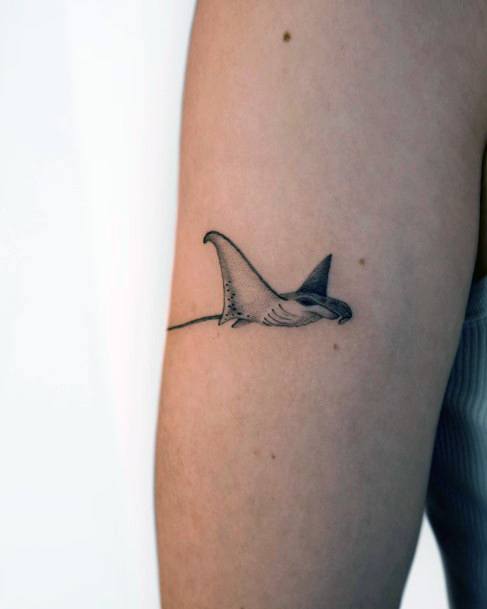 Stingray Womens Tattoo Ideas