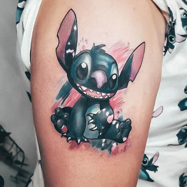 Stitch Tattoo Designs For Girls