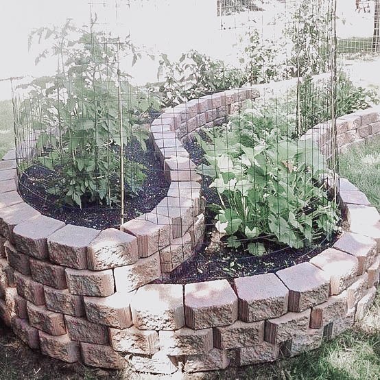 Stone Rock Garden Box Off The Ground