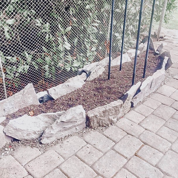 Stone Rock Raised Garden Bed Inspiration