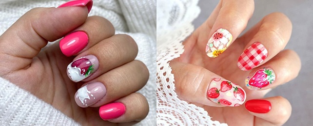 Top 50 Best Strawberry Nails For Women – Sweet Summer Ideas