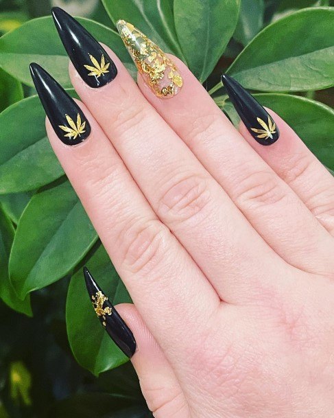 Stunning 420 Nail On Lady