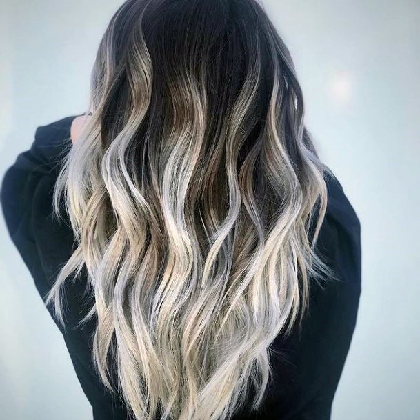 Stunning Black Ombre Hairstyles On Lady