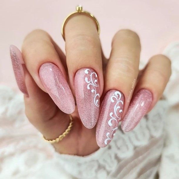 Stunning Bright Nail On Lady