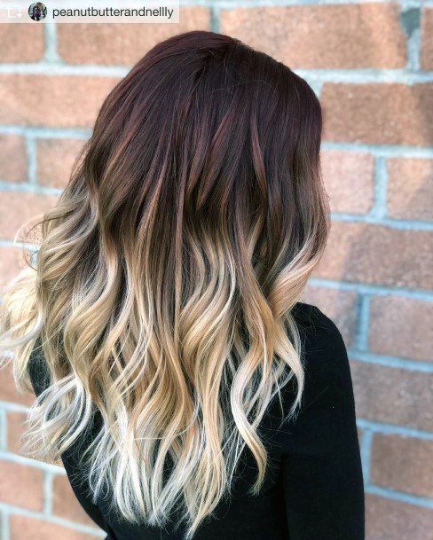 Stunning Brown Ombre Hairstyles On Lady