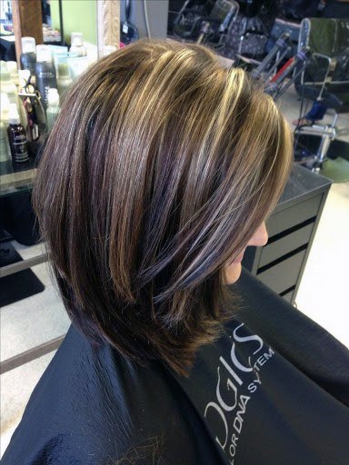 Stunning Brunette Bob Medium Length Hairstyles For Women Over 50