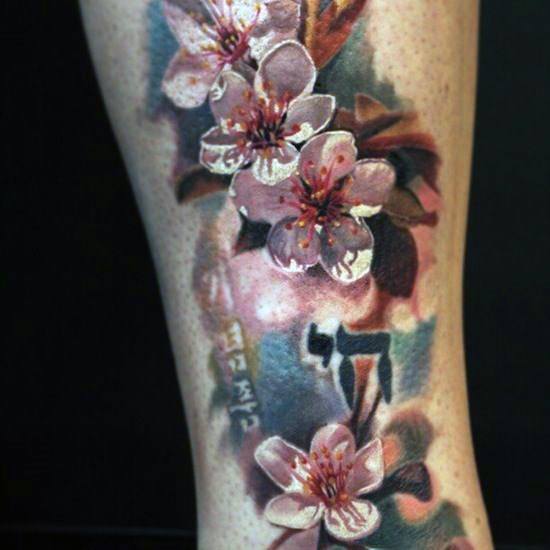 Stunning Cherry Blossom Tattoo For Women