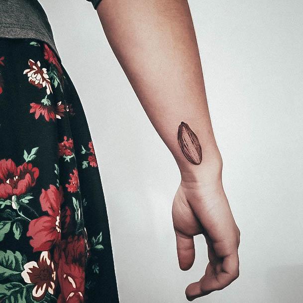 Stunning Chocolate Tattoo On Lady