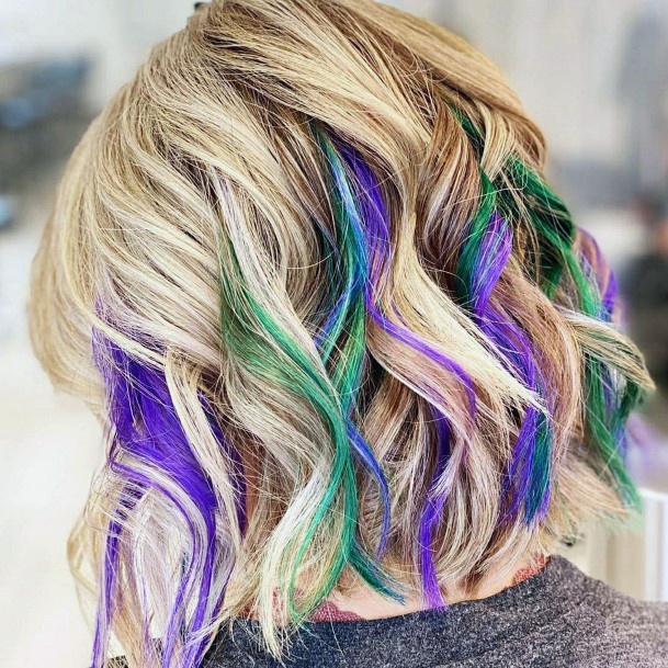 Stunning Cool Hair Dye Ideas On Lady