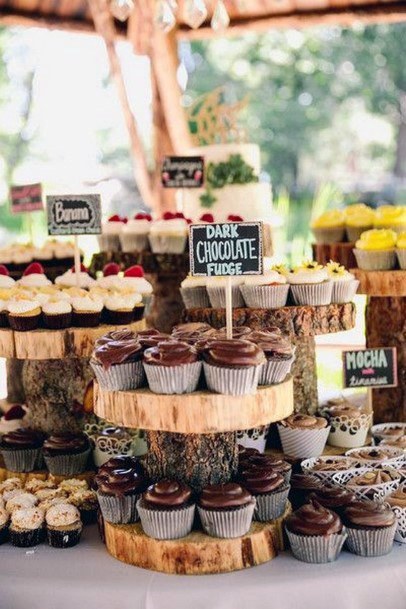 Stunning Delicious Cupcake Bar Inspiration For Wedding