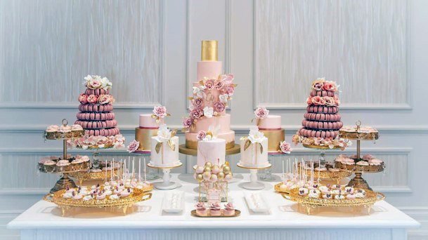 Stunning Delicious Wedding Desert Bar Ideas