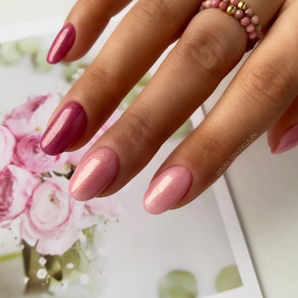 Stunning February Nail On Lady