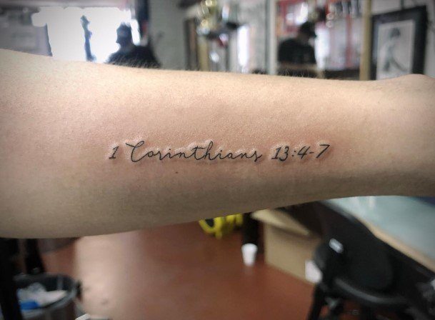 Stunning Girls Bible Verse Tattoos