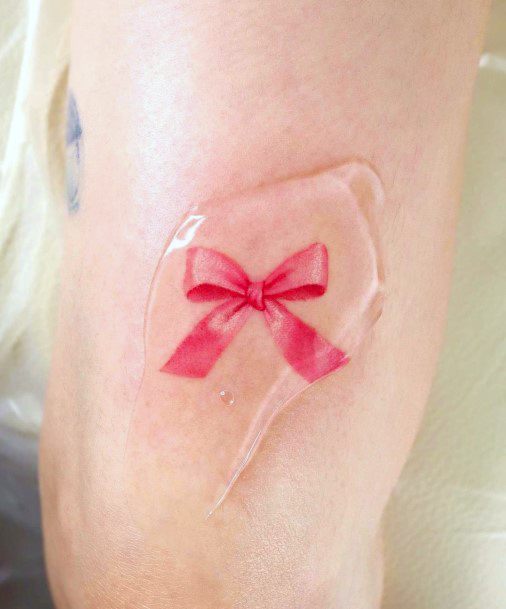 Stunning Girls Bow Tattoos