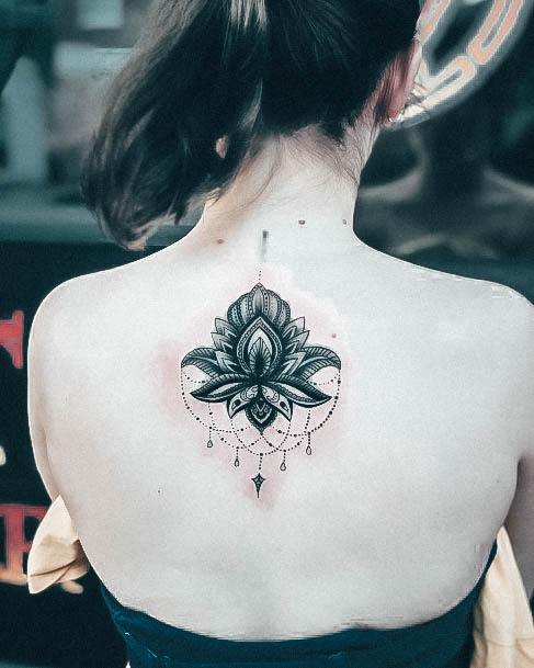 Stunning Girls Chandelier Tattoos