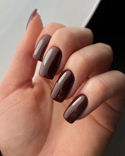 Stunning Girls Coffee Nails