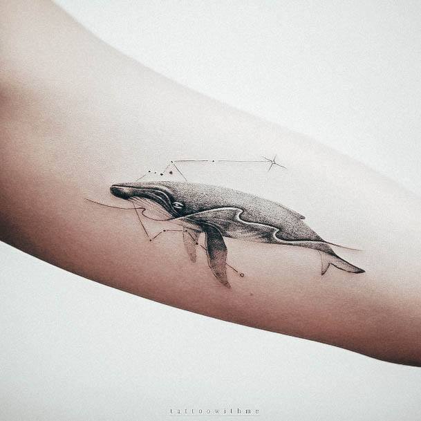 Stunning Girls Constellation Tattoos