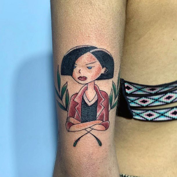 Stunning Girls Daria Tattoos