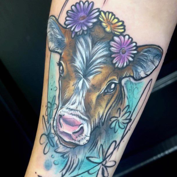 Stunning Girls Farm Tattoos