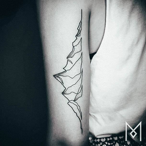 Stunning Girls Fine Line Tattoos