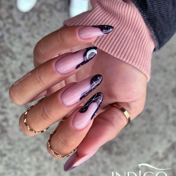 Stunning Girls Holiday Nails