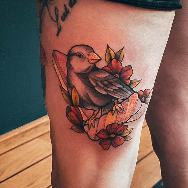 Stunning Girls Marshmallow Tattoos