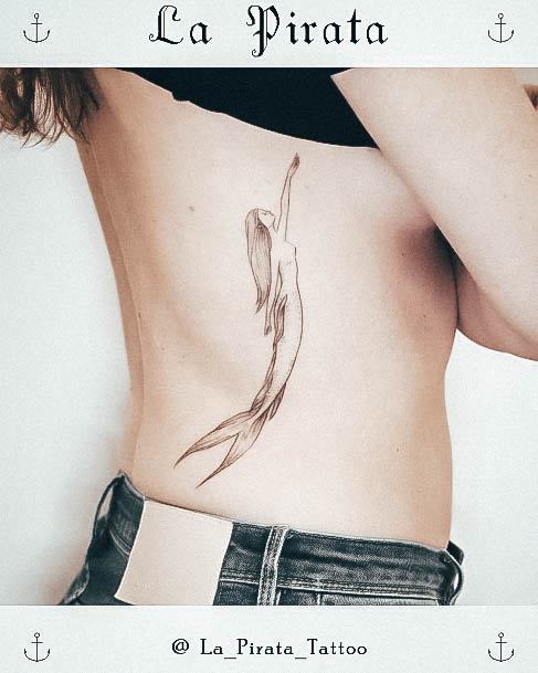 Stunning Girls Mermaid Tattoos