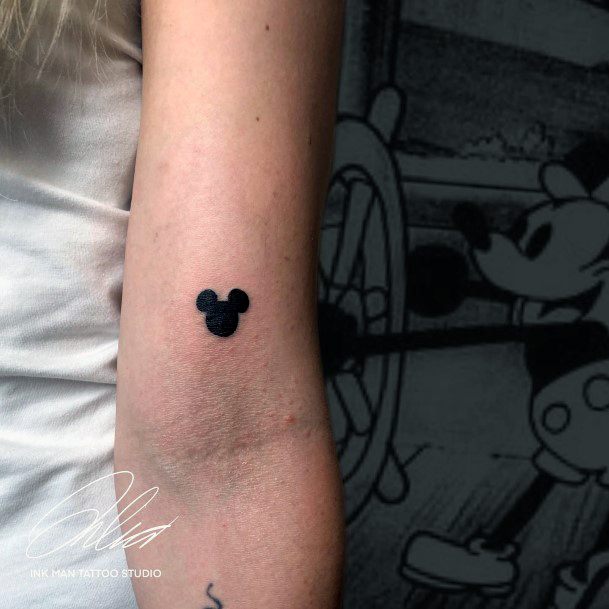 Stunning Girls Mickey Mouse Tattoos