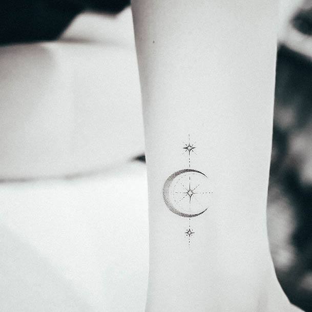 Stunning Girls Miniature Tattoos