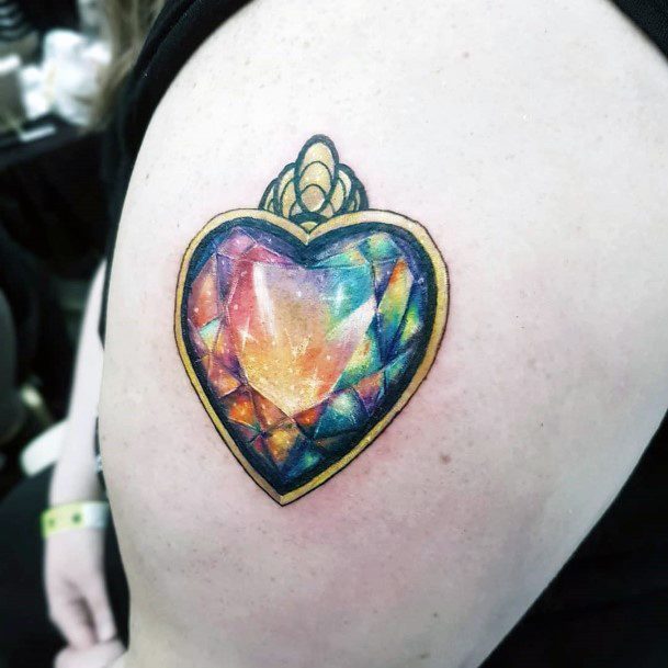 Stunning Girls Opal Tattoos