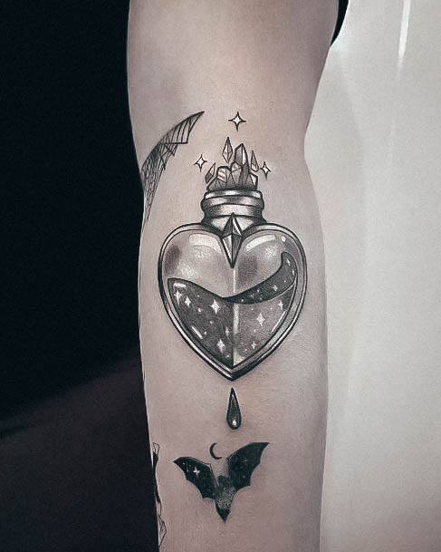 Stunning Girls Perfume Tattoos