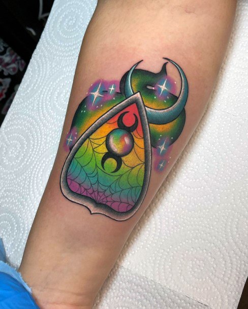 Stunning Girls Planchette Tattoos