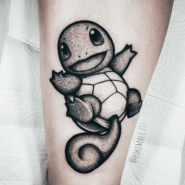 Stunning Girls Pokemon Tattoos