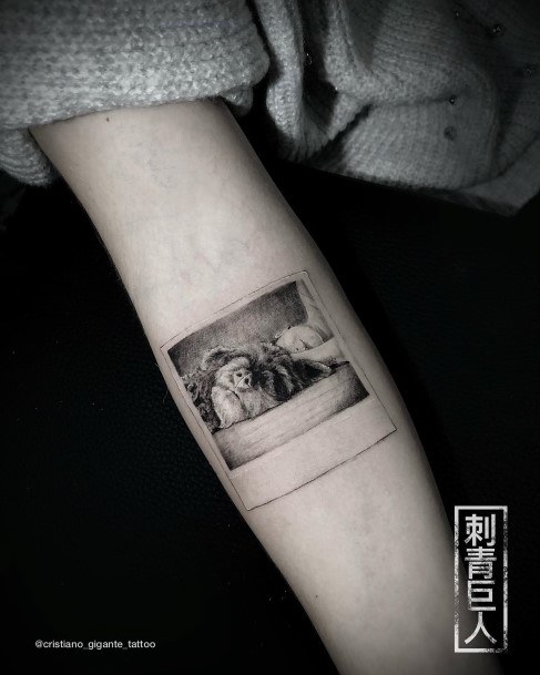 Stunning Girls Polaroid Tattoos