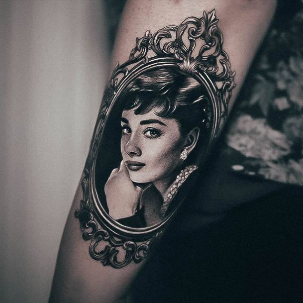 Stunning Girls Portrait Tattoos