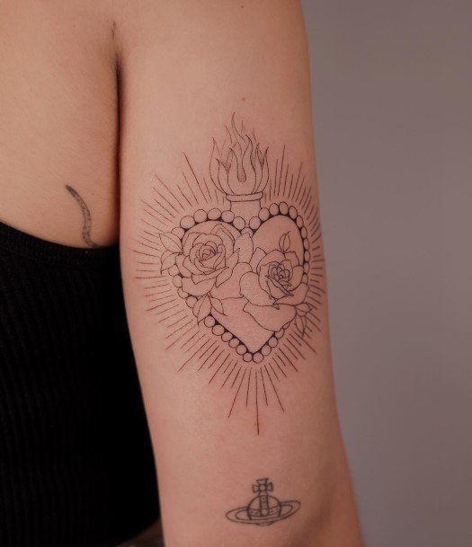 Stunning Girls Religious Tattoos