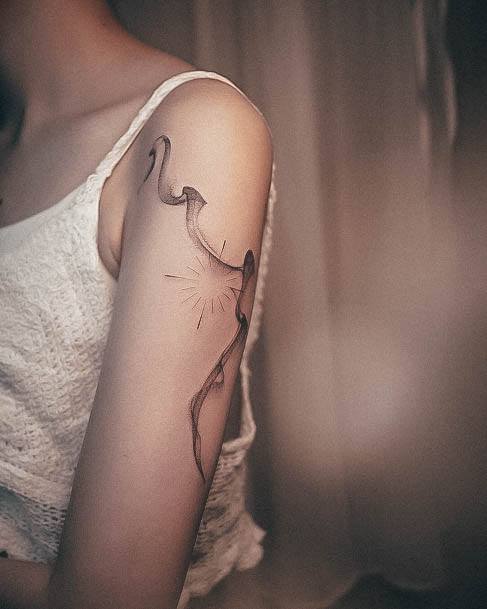 Stunning Girls Spiritual Tattoos