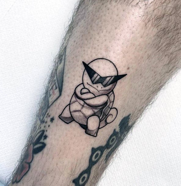 Stunning Girls Squirtle Tattoos