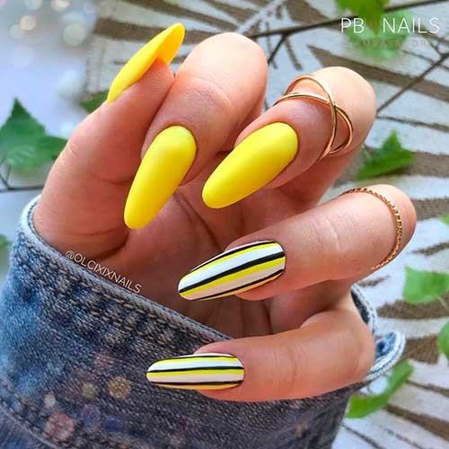 Stunning Girls Summer Matte Nails