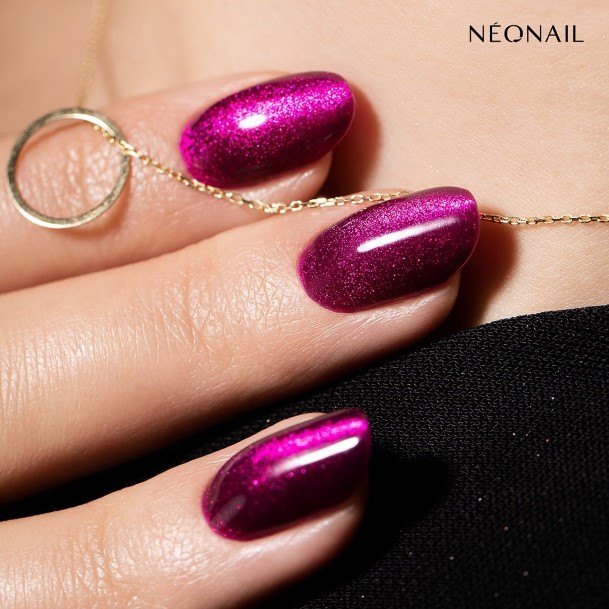 Stunning Girls Velvet Nails