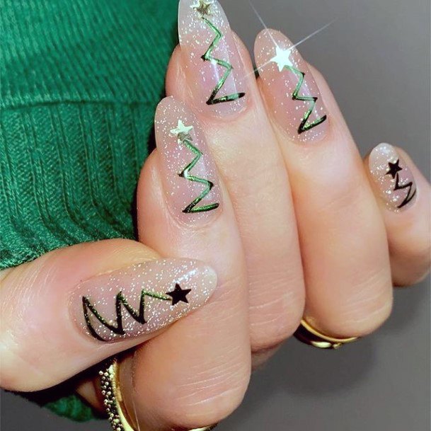 Stunning Girls Winter Nails