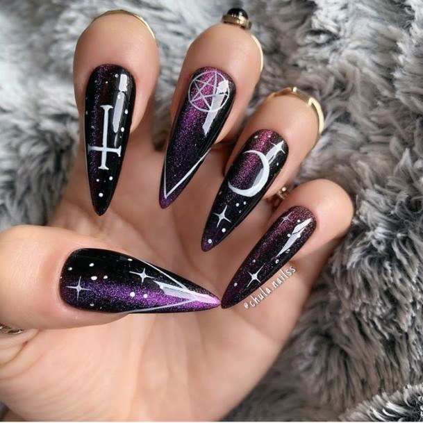 Stunning Girls Witch Nails