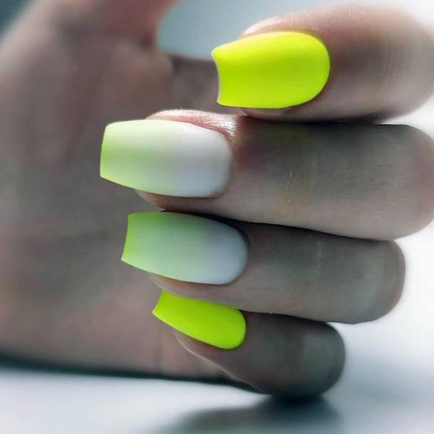 Top 100 Best Yellow Summer Nails For Women Bright - Fingernail Ideas